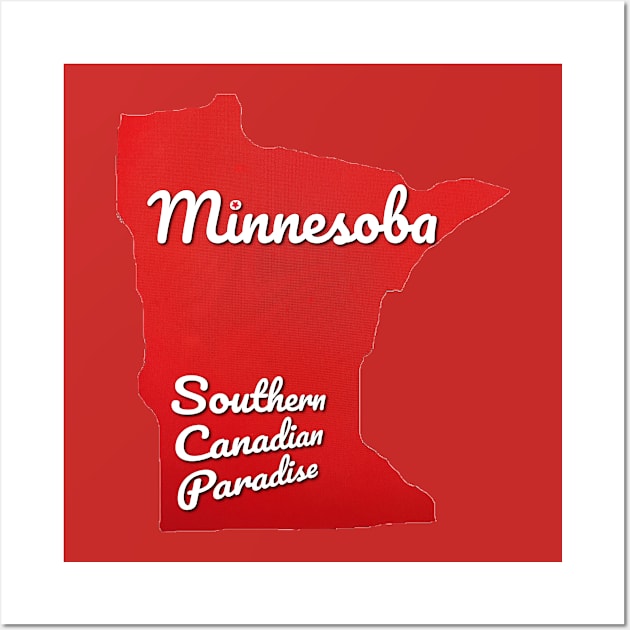 Minnesoba Southern Canadian Paradise Wall Art by Elvira Khan